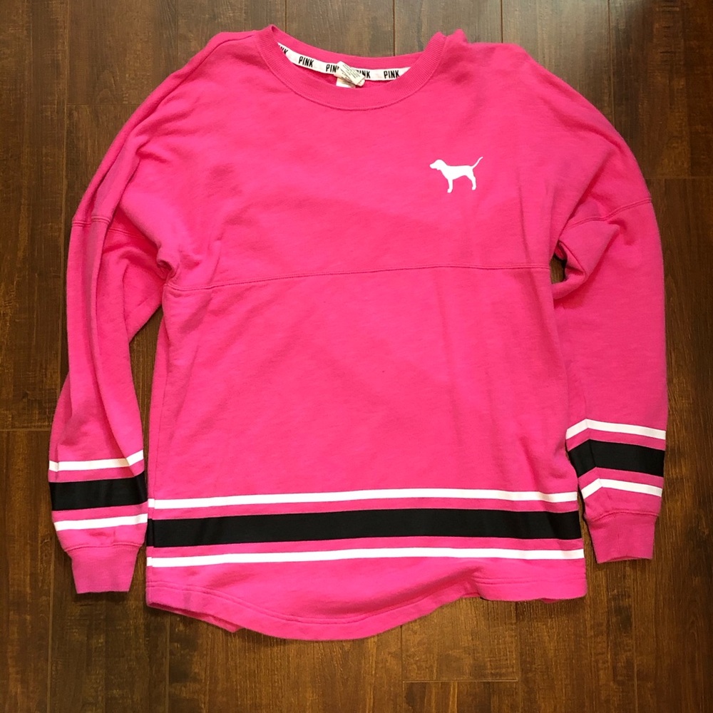 PINK (Victoria’s Secret) Pink Long Sleeve Crewneck
